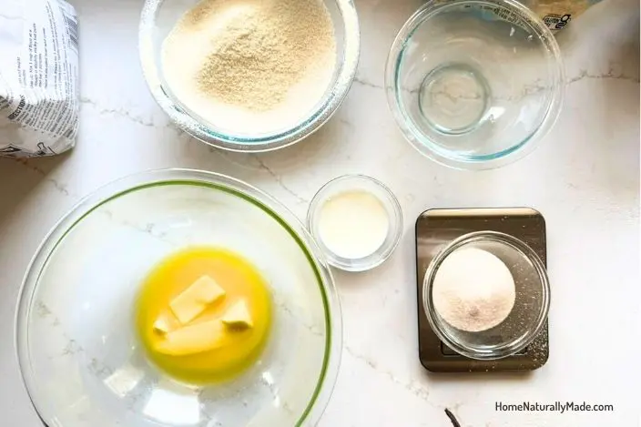 melt butter properly for making Danish Butter Cookies