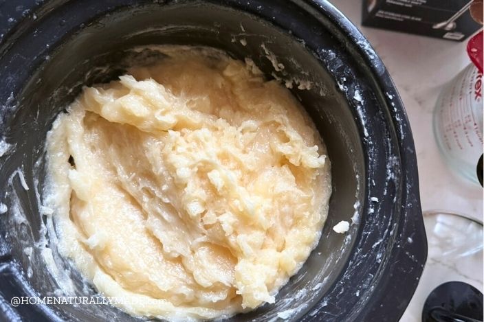 cooking soap earlier stage