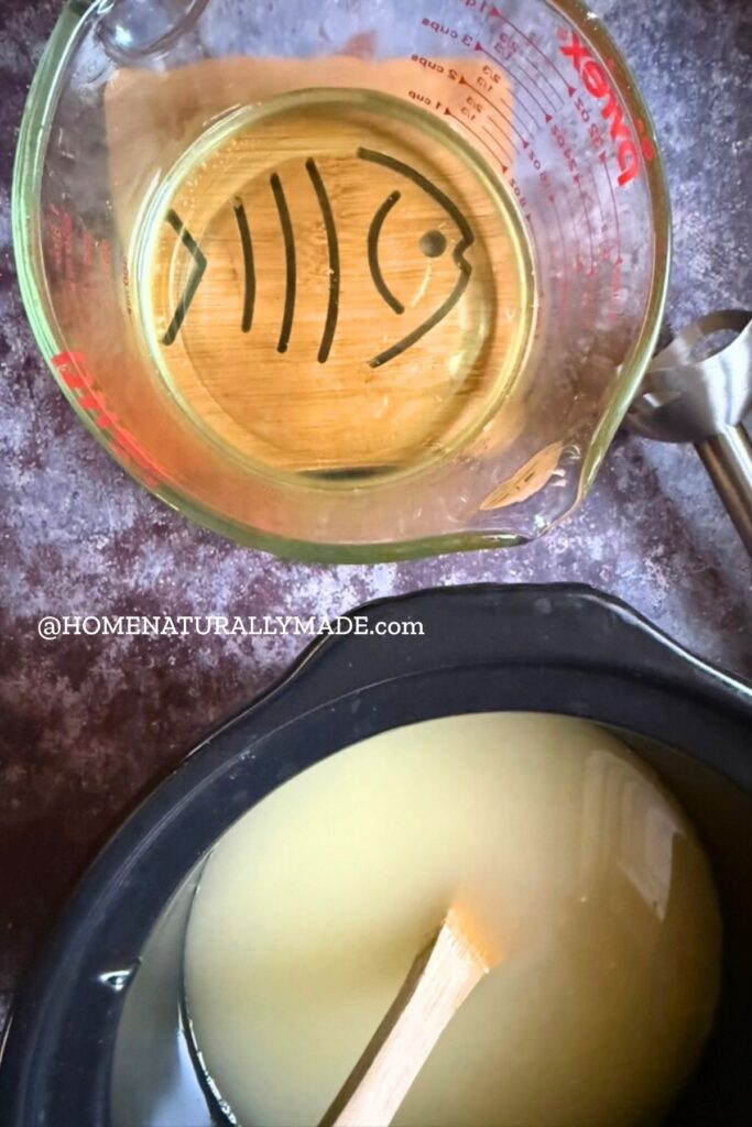 making liquid Castile soap