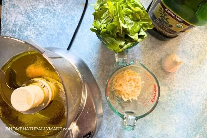 how to make basil pesto