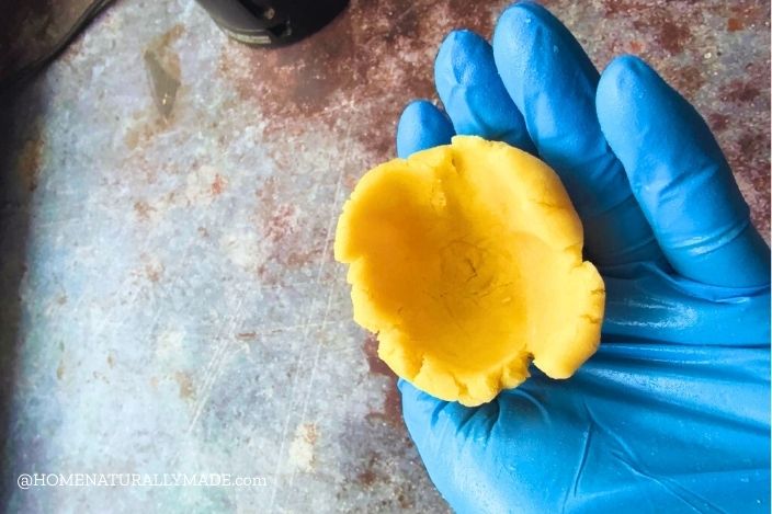 making feng li su crust wrap