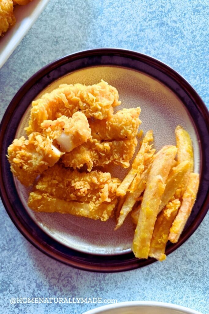 homemade fish & chips