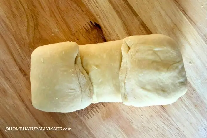 fold the pastry dough